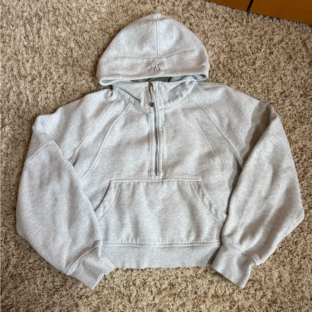 Lululemon Scuba oversized half zip hoodie